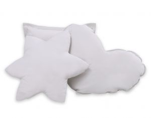 3pcs pillow set - gray